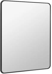  MINOTTI 600x800 mm matt fekete alu tükör 20 mm kerettel (H-006R)