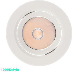 Redo Group 70427 PT 08 billenthető, d10, 5cm, 4000K, 920lm mennyezetbe építhető lámpa (70427)