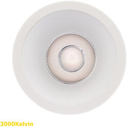Redo Group 70450 PT 09 fix, d10, 3cm, 3000K, 810lm mennyezetbe építhető lámpa (70450)