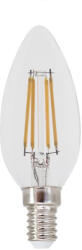 Rábalux 4W 2700K 500Lumen Gyertya izzó forma E14 filament LED fényforrás (79046)