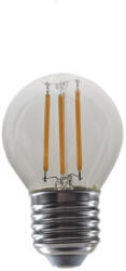 Rábalux 4W 4000K 470Lumen Kisgömb izzó forma E27 filament LED fényforrás (79051)