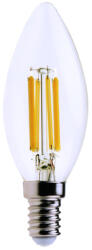 Rábalux 79125 6W 800lm, 3000K, Gyertya izzó forma E14 filament LED fényforrás (79125)
