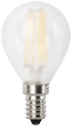 Rábalux 79138 4W 350lm, 4000K, Kisgömb izzó forma E14 filament LED fényforrás (79138)