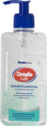 Bradoline Kézfertőtlenítő gél, alkoholos, pumpás, 500 ml, BRADOLIFE (20795) - alter