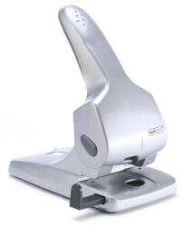 Rapesco Lyukasztó, nagyteljesítményű, kétlyukú, 65 lap, fém, 'Zero 65', ezüst (IR0732) (IR0732)