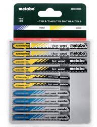 Metabo Szúrófűrészlap készlet fa+fém+műanyag, 10 db 623600000 (623600000)