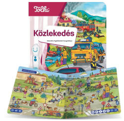 Tolki Interaktív foglalkoztató könyv - Közlekedés (88479)