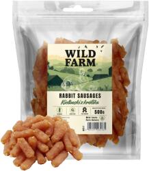 Wild Farm Cârnați de iepure WILD FARM 500 g, gustare pentru câini