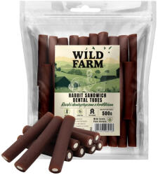 Wild Farm Batoane dentare cu iepure 500 g gustare pentru câini