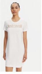 Just Cavalli női ruha, 78PAOE15 CJ110, Pamut, S INTL, Fehér (0000305216328_S)