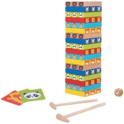 2Kids Toys Jenga interaktív formaberakó játék 3+y 81 db