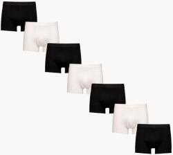 Karl Lagerfeld Karl Lagerfeld, Organikus Pamut Keverék Boxer Alsó Szett - 7 Pár, Fekete, Optikai Fehér, S (A1M47088-998-S)