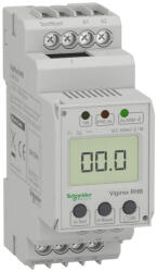 Schneider Electric Vigirex RH10MP, RH21MP, RH99MP, RH197, RHU - LV481010 - VigiPacT RHB, B típusú szivárgóáram védelmi relé 30mA-3A, 100-250VAC/DC, DIN sínre szerelhető (LV481010)