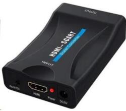 PremiumCord HDMI SCART Átalakító Fekete 5cm khscart03 (khscart03)