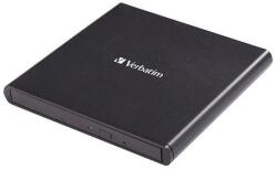 Verbatim DVD-RW extern Verbatim Slimline 2.0, USB 2.0 (Negru) (VERBATIM 53504)