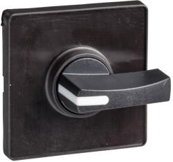 Schneider Electric Harmony K1, K2 - KBD1H - működtető fej 60 x 60 mm - fémszínű - fekete kar - üres: gravírozáshoz előkészítve (KBD1H)