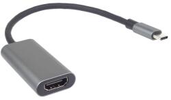 PremiumCord USB 2.0 Type C HDMI Átalakító Szürke 20cm ku31hdmi16 (ku31hdmi16)