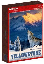Alipson Puzzle 500 db-os puzzle - Yellowstone Wolf (50008) (50008)