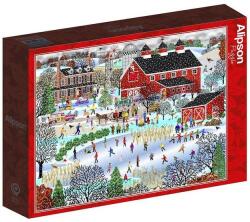 Alipson Puzzle 500 db-os puzzle - Duck Pond in Winter (50135) (50135)