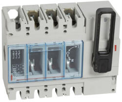 Legrand DPX-IS 630 400A 3P mellső kapcsolás, kioldóval felszerelhető - 26672 (26672)