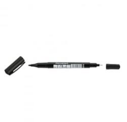 FESTA 0.6-1.2mm kétvégű jelölő filc fekete (13212) (13212)