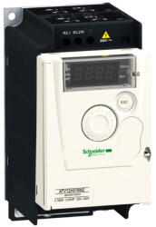 Schneider Electric Altivar ATV12 - ATV12H037M3 - frekvenciaváltó, 0, 37kW, 3f, 230VAC, Modbus RTU, IP20, hűtőbordás (ATV12H037M3)