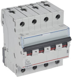 Legrand TX3 kismegszakító 4P C10 10000A/10kA BIC - 404254 (404254)
