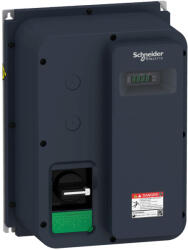 Schneider Electric Altivar Machine 320 - ATV320U06M2WS - frekvenciaváltó, 0, 55kW, 1f, 230VAC, Modbus/CANopen, IP65, szakaszoló kapcsolóval (ATV320U06M2WS)