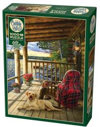 Cobble Hill 1000 db-os puzzle - Cabin Porch (40149) (40149)