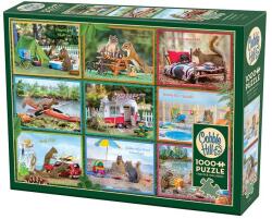 Cobble Hill 1000 db-os puzzle - Squirrels on Vacation (40256) (40256)