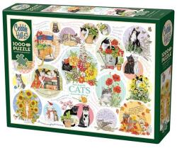 Cobble Hill 1000 db-os puzzle - Cat Thoughts (40298) (40298)