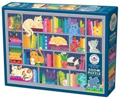 Cobble Hill 500 db-os puzzle - Rainbow Cats (45090) (45090)