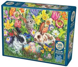 Cobble Hill 350 db-os puzzle - Easter Bunnies (47009) (47009)