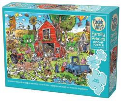Cobble Hill 350 db-os Family puzzle - Farmyard Folly (47018) (47018)