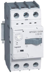 Legrand MPX3 32S motorvédő kismegszakító TM 0.4-0.63A 3P - 417303 (417303)