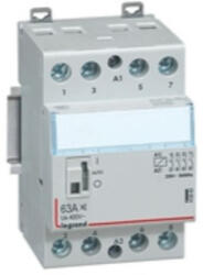 Legrand 412563 CX3 moduláris kontaktor 63A 230V 4Z halk-karral (412563)