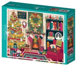 Pieces & Peace Pieces & Peace 2000 db-os puzzle - Festive Fireplace (0265) (0265)