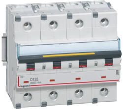 Legrand DX3 kismegszakító 4P D125 10000A/16kA - 409542 (409542)