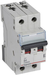 Legrand TX3 kismegszakító 2P B4 10000A/10kA BIC - 404108 (404108)