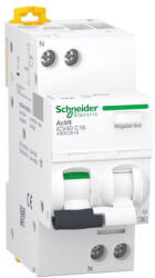 Schneider Electric Acti9 iCV40 -A9DC2616- áramvédős kismegszakító, A osztály, 1P+N, C, 16A, 4.5kA, 30mA (A9DC2616)