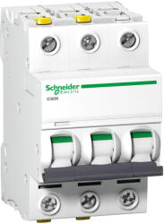 Schneider Electric Acti9 iC60N - A9F05306 - kismegszakító, 3P, D, 6A (8740003000)