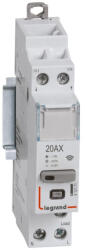 Legrand CX3 okos impulzusrelé (végrehajtó) 1 modul széles, 1x NO (zárókontaktus) kimenet, 20Ax bézs - 412171 (412171)