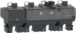 Schneider Electric ComPacT NSX160 DC - Trip unit TM125DC, 4 pólusú termikus-mágneses kioldóegység, 125A névleges áram, 750V DC, állítható túlterhelésvédelem; C164TM125D (C164TM125D)