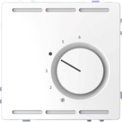 Schneider Electric Merten System Design - MEG5763-6035 - Szobatermosztát, váltóérintkezős, 24 V, lótuszfehér (MEG5763-6035)