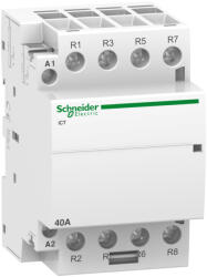 Schneider Electric Acti9 iCT40A - A9C20847 - kontaktor, 50Hz, 4NC, 220 - 240VAC (A9C20847)