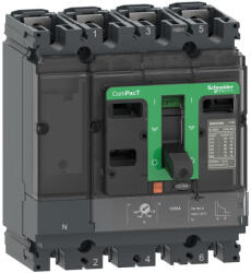 Schneider Electric ComPacT NSX (2021) - C10V4TM063 - Megszakító NSX100HB1, 75 kA 690 VAC, TMD kioldóegység 63 A, 4P4d (C10V4TM063)