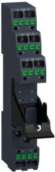 Schneider Electric Harmony Electromechanical Relays - RSZE08P RSZ nyomócsatlakozós reléfoglalat, leszorítóval, külön érintkezővel, 10 A, RSB2 reléhez (RSZE08P)