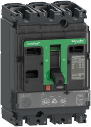 Schneider Electric ComPacT NSX (2021) - C16H32M100 - Megszakító NSX160H, 70 kA 415 VAC, MicroLogic 2.2 M kioldóegység 100 A, 3P3d (C16H32M100)