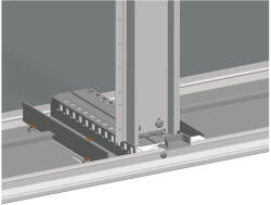 Schneider Electric Spacial SM - NSYSTBR6 - 2 állítható alsó/felső keresztsín 600 (NSYSTBR6)