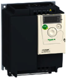 Schneider Electric Altivar 12 - ATV12PU30M3 - frekvenciaváltó, 3 kW (3 HP), 3 fázis, 200-240 V, alaplapra szerelhető (ATV12PU30M3)